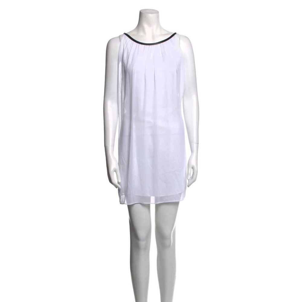 Alice + Olivia White Mini Dress Size: M